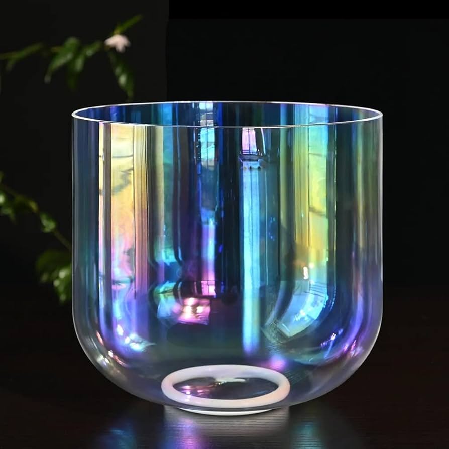 クリスタルボウル　ソルフェジオ音階　約7インチ クリスタルボウル ソルフェジオ音階 約7インチ 新品 クリスタル